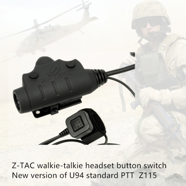 Z-Tac upgraded version U94 with finger launch button PTT switch