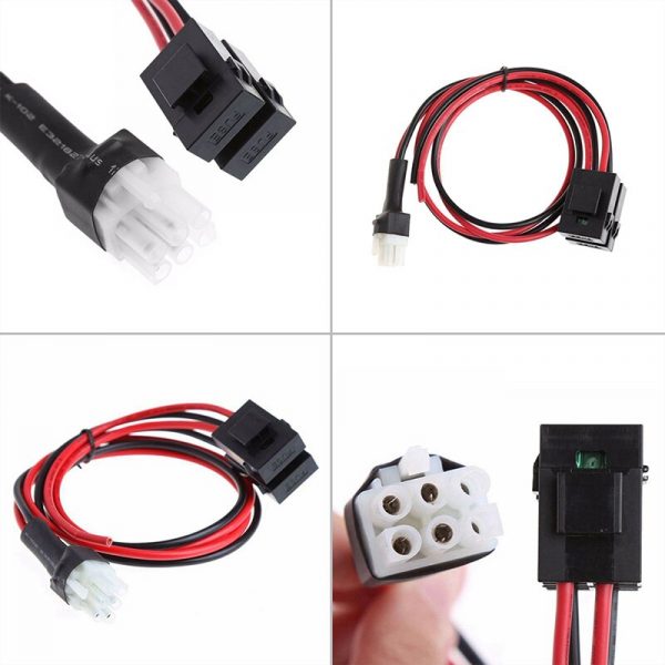 ICOM Yaesu Radio Fuse Power Supply Cable Cord Line For FT-857D FT-897D ICOM IC-725A IC-706 IC-78 - Image 2