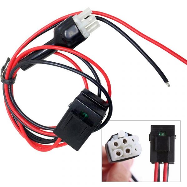 ICOM Yaesu Radio Fuse Power Supply Cable Cord Line For FT-857D FT-897D ICOM IC-725A IC-706 IC-78