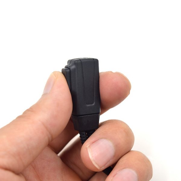 2.5mm FBI Acoustic Tube Earpiece Headset Mic PTT for Motorola Talkabout Radio - Image 2