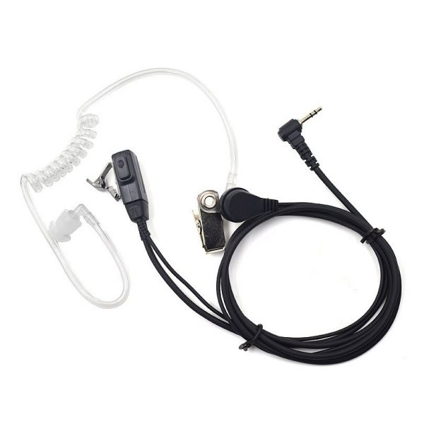 2.5mm FBI Acoustic Tube Earpiece Headset Mic PTT for Motorola Talkabout Radio - Image 3