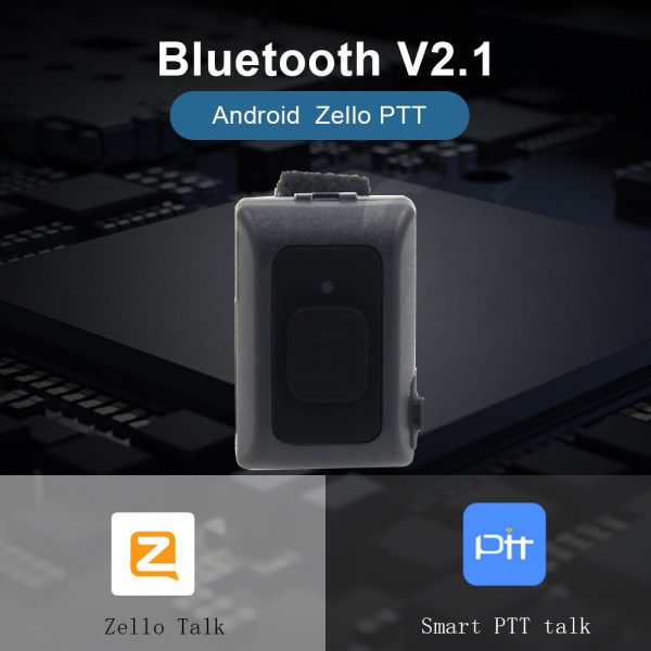 Walkie Talkie Remote Control PTT Hands-free Bluetooth PTT for Zello Android IOS - Image 2