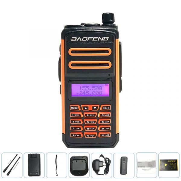 Tri-band Baofeng BF X3 Plus Long Range Walkie Talkie BF-X3 Plus Waterproof Ham CB Radio - Image 6