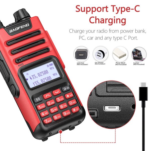 2023 Newest Baofeng UV13 PRO V2 Walkie Talkie - Image 3