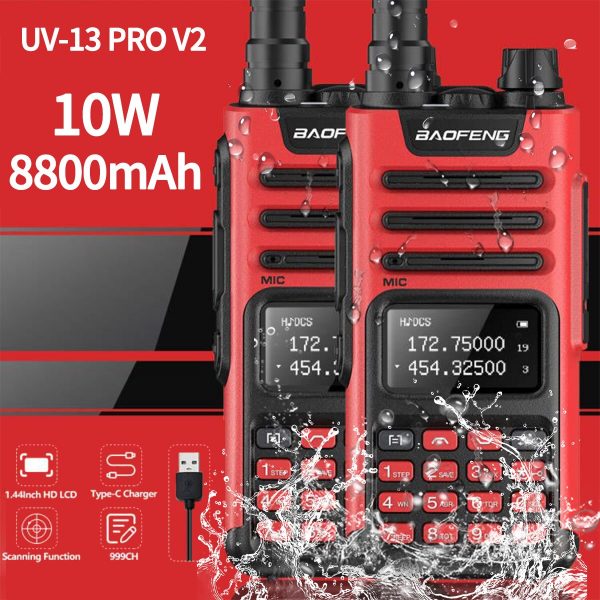 2023 Newest Baofeng UV13 PRO V2 Walkie Talkie