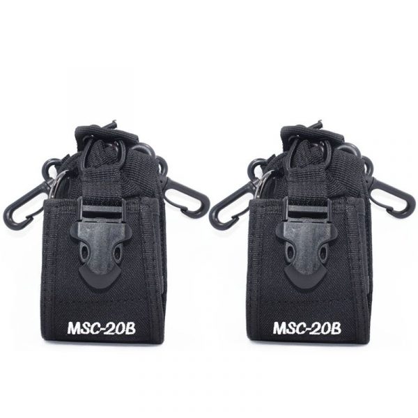 2pcs MSC-20B Walkie Talkies Holder Holster