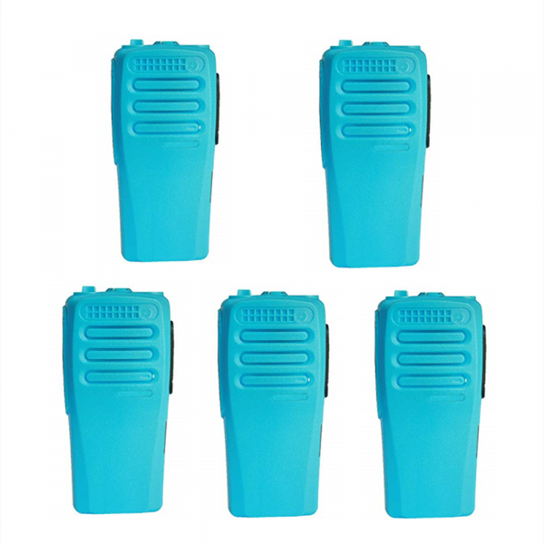 5PCS PMLN6345 Motorola Refurbish Kits Front Housing Cover Case For CP200D DEP450 Two Way Radio