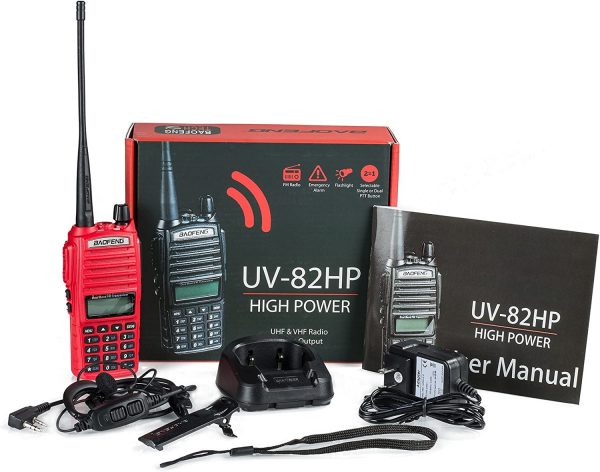 Five Colours BaoFeng UV-82HP High Power Dual Band Radio Pofung Portable Walkie Talkie