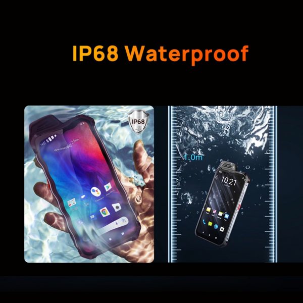 Discounted UNIWA W888 Andriod 11 IP68 Explosion-proof PTT Walkie Talkie 4G Phone - Image 3