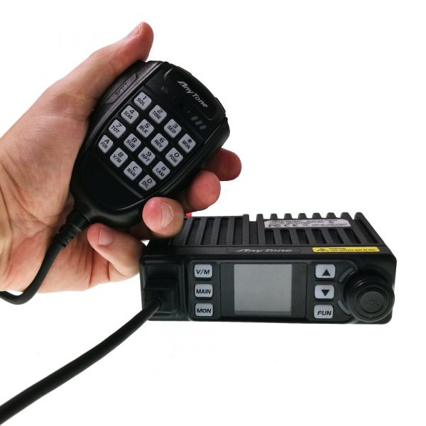 AnyTone AT-779UV Mini Mobile Transceiver Dual Band Amateur Radio Station - Image 2