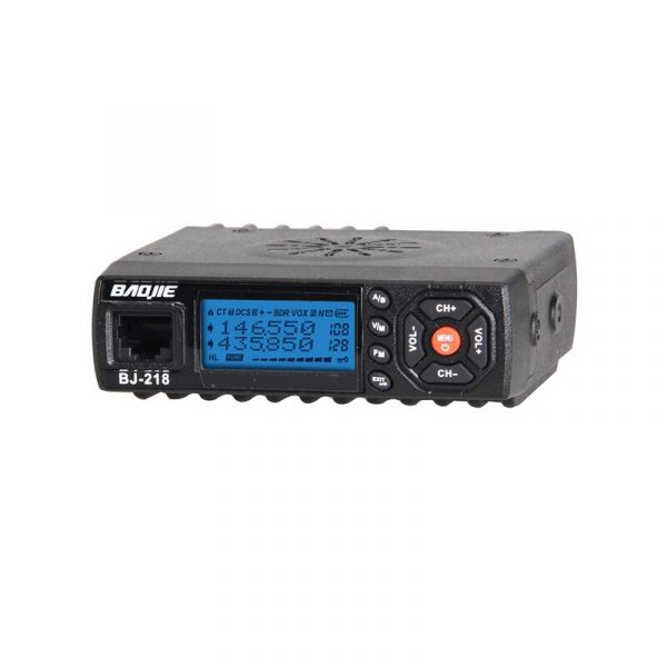 Dual Band VHF/UHF BAOJIE BJ218 Mini Mobile Radio Station Transceiver - Image 2