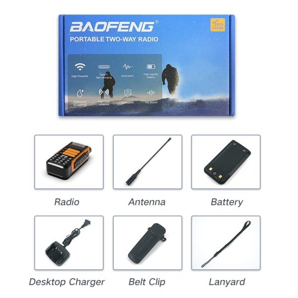 Promoted Free Shipping Baofeng UV16 Max V2  Radio CB Ham Walkie Talkie Upgrade - Image 6