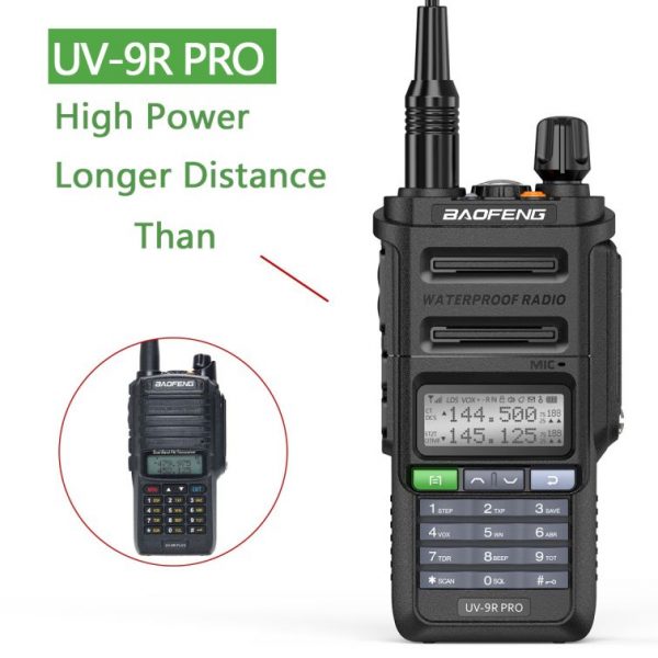 2023 Baofeng UV-9R Pro V1 V2 Waterproof IP68 Walkie Talkie - Image 3