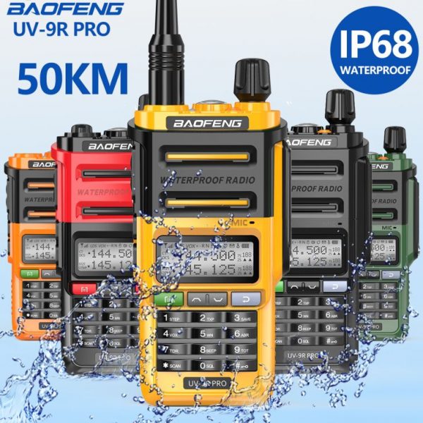 2023 Baofeng UV-9R Pro V1 V2 Waterproof IP68 Walkie Talkie - Image 2