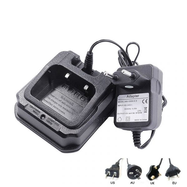 Dock Charger for BaoFeng Radios BF 9700 UV9R Plus A58 R760 UXR A58 GT-3WP RT6