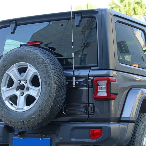 Car Tailgate Rear Door Hinge Antenna Bracket Mount Holder Accessories For Jeep Wrangler JL 2018-2022 - Image 3