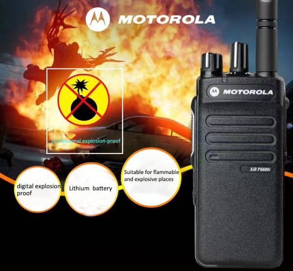 DMR Digital Radios MOTOTRBO XiR P6600i Motorola Explosion-proof Walkie Talkie