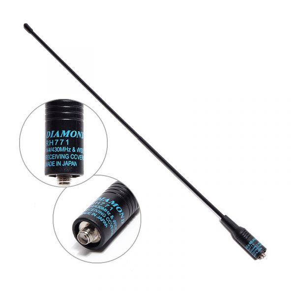 Ham Radios SMA-Female Diamond RH771 Antenna RH-771 DUAL BAND Antenna For Baofeng UV-9R Plus UV5R UV82 - Image 5