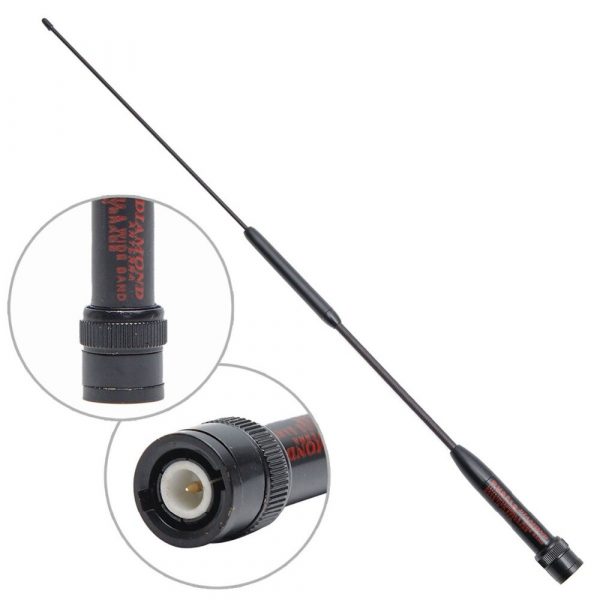 Diamond RH951S BNC UHF VHF Dual Band RH-951S Antenna For Icom Kenwood Walkie Talkie HF Transceiver - Image 2