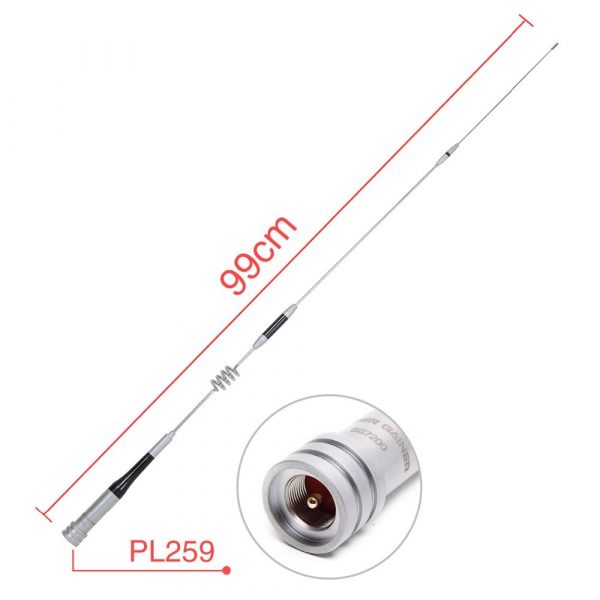High Gain Antenna SG7200 Diamond SG-7200  Mobile Radio Dual Band Antenna for MOTO YAESU ICOM KENWOOD TYT QYT - Image 2
