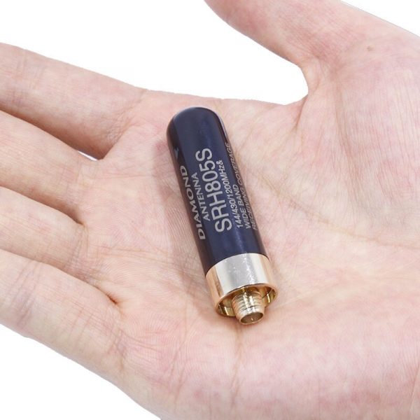 Mini Diamond Antenna SRH805S SMA Female Male BNC for Kenwood Motorola TYT Vertex Standard Yaesu Baofeng - Image 2
