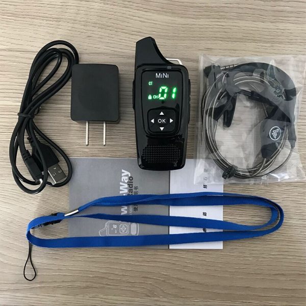 HF 3A MINI Walkie talkie PMR446 cb radio station Ultra-small ham radio comunicador Transceiver Free headset walkie-talkies - Image 5
