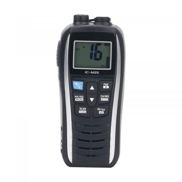 ICOM IC-M25 5W 5KM VHF Marine Radio ICOM M25 Handheld Transceiver - Image 2