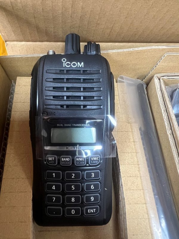 Waterproof ICOM T10 Handheld Radios ICOM IC-T10 VHF/UHF Dual Band Transceivers - Image 3