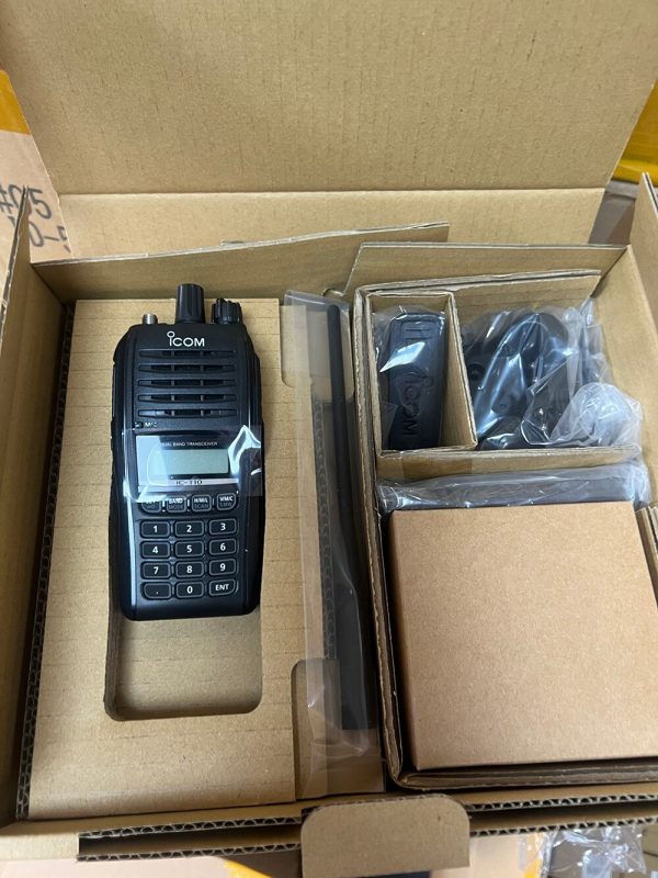 Waterproof ICOM T10 Handheld Radios ICOM IC-T10 VHF/UHF Dual Band Transceivers - Image 2