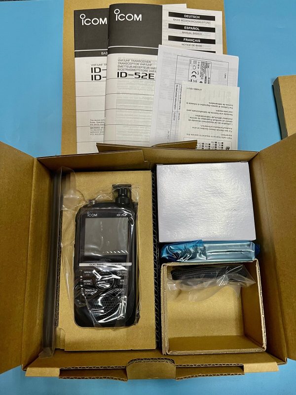 ICOM ID-52E Dual Band VHF UHF Digital Transceiver ICOM ID52E DMR Radios - Image 4
