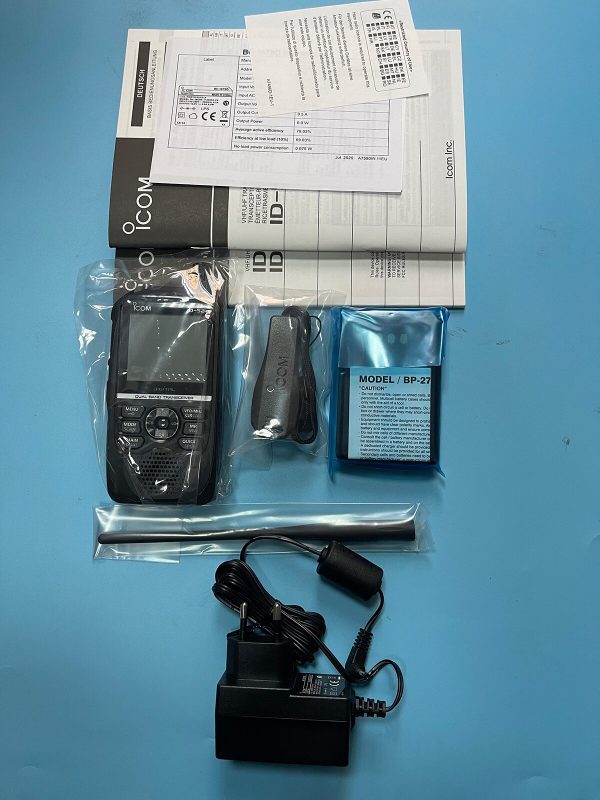 ICOM ID-52E Dual Band VHF UHF Digital Transceiver ICOM ID52E DMR Radios - Image 5