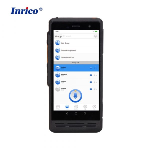 Inrico S300 4G LTE Band POC PTT Network Radio Wifi Sim Card ZELLO / REAL PTT Android Walkie Talkie IP67 Waterproof 4600mAh