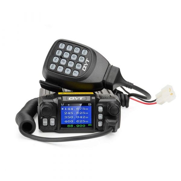 Latest Version Mini Mobile Radio QYT KT-7900D 25W Quad Band 144/220/350 / 440MHz KT7900D UV Transceiver Or With Power Supply - Image 2