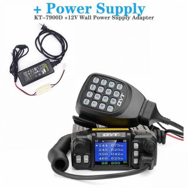 Latest Version QYT KT-7900D 25W Quad Band Mini Car Radios - Image 4
