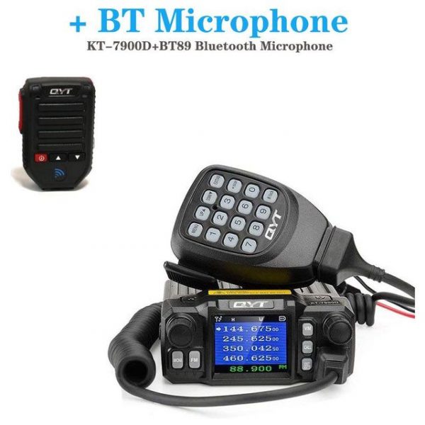 Latest Version QYT KT-7900D 25W Quad Band Mini Car Radios - Image 2