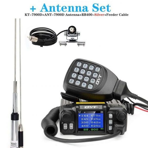 Latest Version QYT KT-7900D 25W Quad Band Mini Car Radios - Image 3
