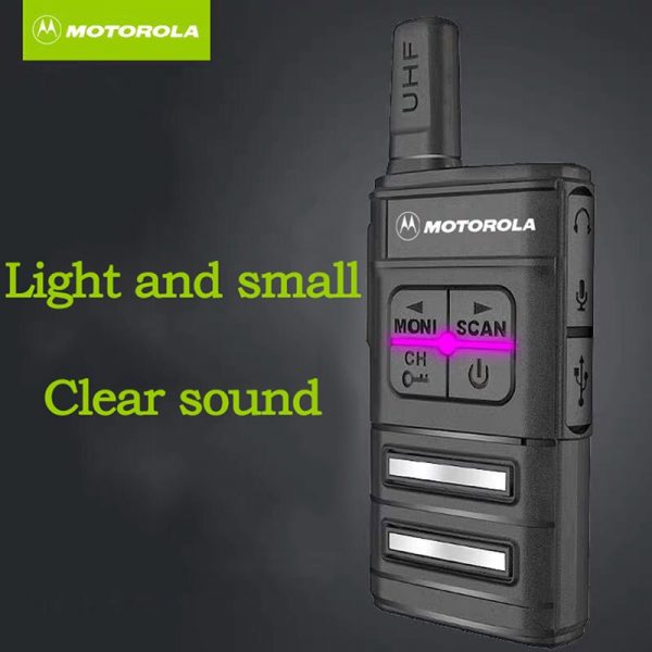 MOTOROLA Mini Radios Light Thin 80g Civil Portable Transceiver - Image 2