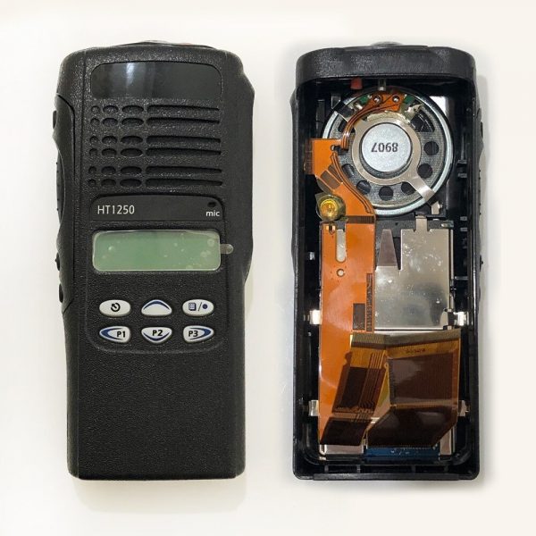 For Motorola HT1250 Housing Case Speaker Mic LCD Refurbish Kits Replacement Front Shell - Image 4