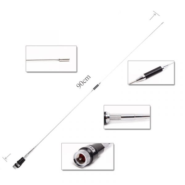 NAGOYA M288 Dual Band Mobile Radio Antenna for QYT KT-8900D 7900D Baojie BJ218 BJ318 Car Radio - Image 4