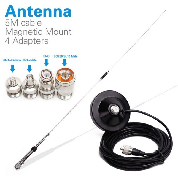 Discounted NAGOYA NL770R Dual Band Mobile Antenna Kits Optional Adapter