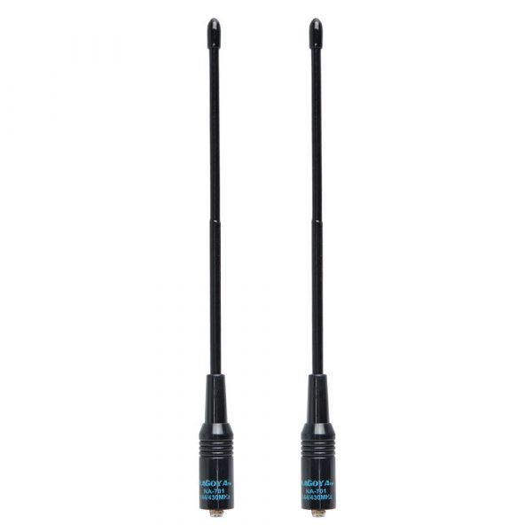 TYT Kenwood BAOFENG 5R etc Radios Nagoya NA701 SMA-F Dual Band Antenna