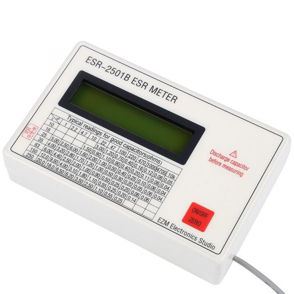 New ESR2501B ESR Meter DCR ESR-2501B Tester - Image 5