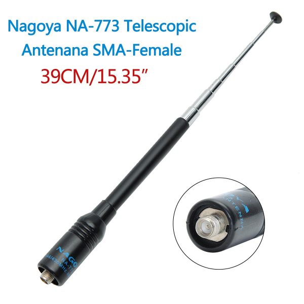 New NAGOYA NA773 Handheld Telescopic Antenna For BaoFeng UV5R UV82 BF888S UV-S9Plus Radios - Image 2