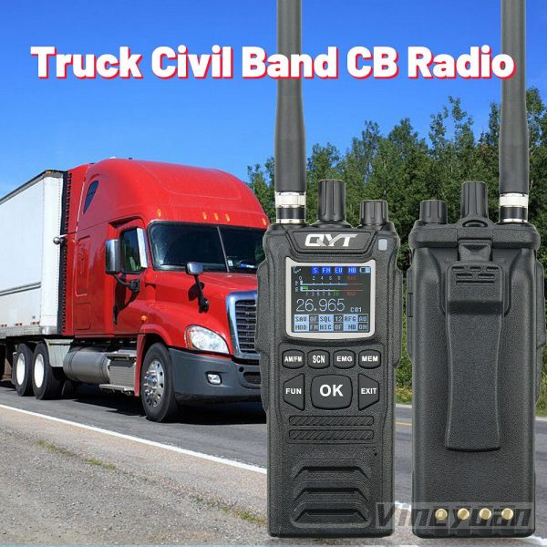 QYT CB58 Newly Launched Citizen Band Radio 27MHz FM AM QYT CB-58 Handheld CB Radio - Image 2