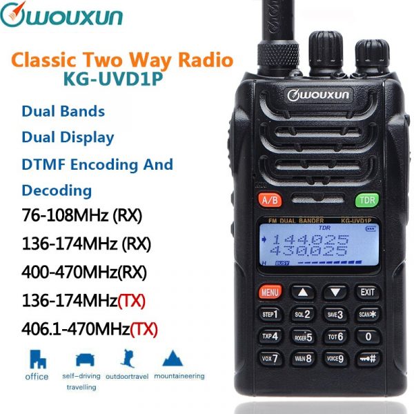 Choose Different Dual Band WOUXUN KG-UVD1P Portable FM Transceiver - Image 2