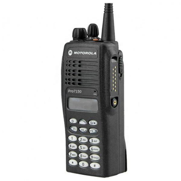 Motorola Pro7150 VHF UHF Portable Two Way Radio - Image 2