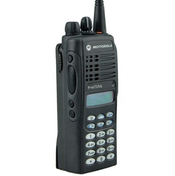 Motorola Pro7150 VHF UHF Portable Two Way Radio