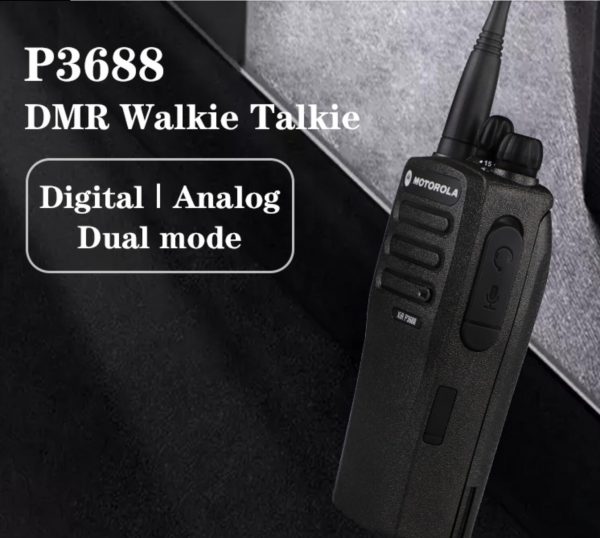 DMR Motorola XiR P3688 Dual Mode Analog Digital Portable Radios
