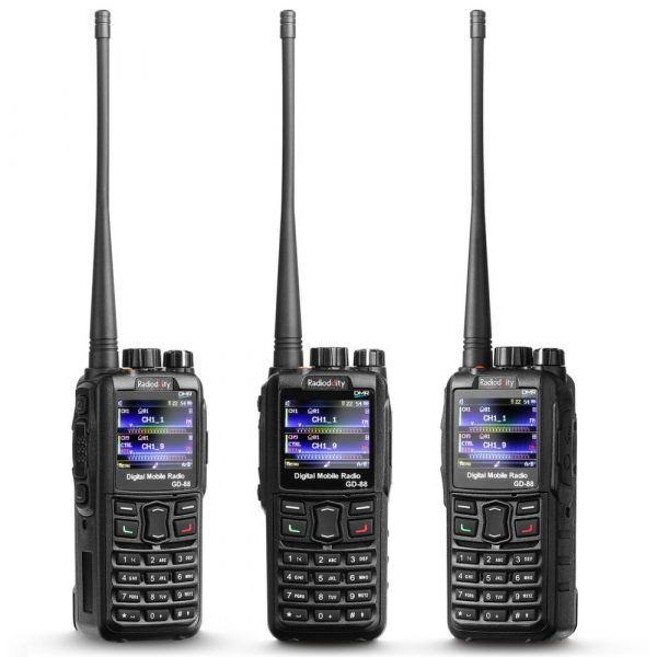 DMR Dual Band RADIODDITY GD-88 Digital Radio GPS with APRS Function - Image 2