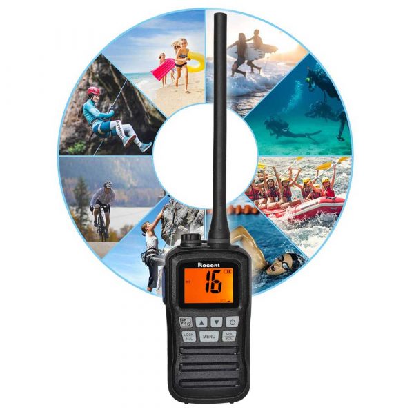 Float Boat Vessel Talk Two Way Radio Recent RS-25M VHF Marine Transceiver - Image 4